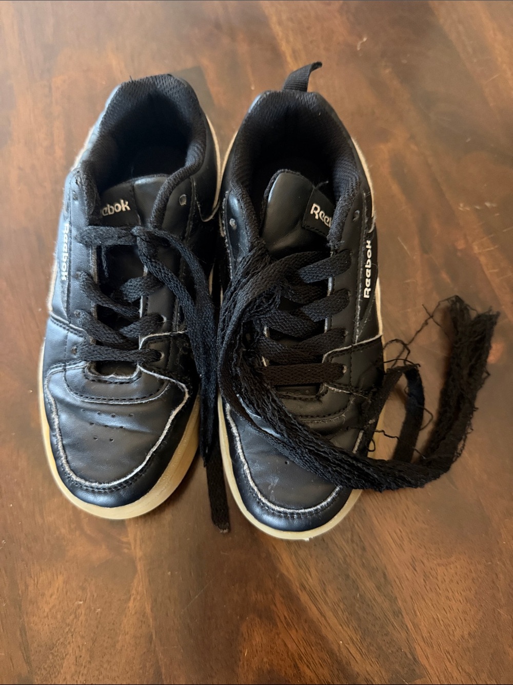 Reebok Kids Black Sneakers